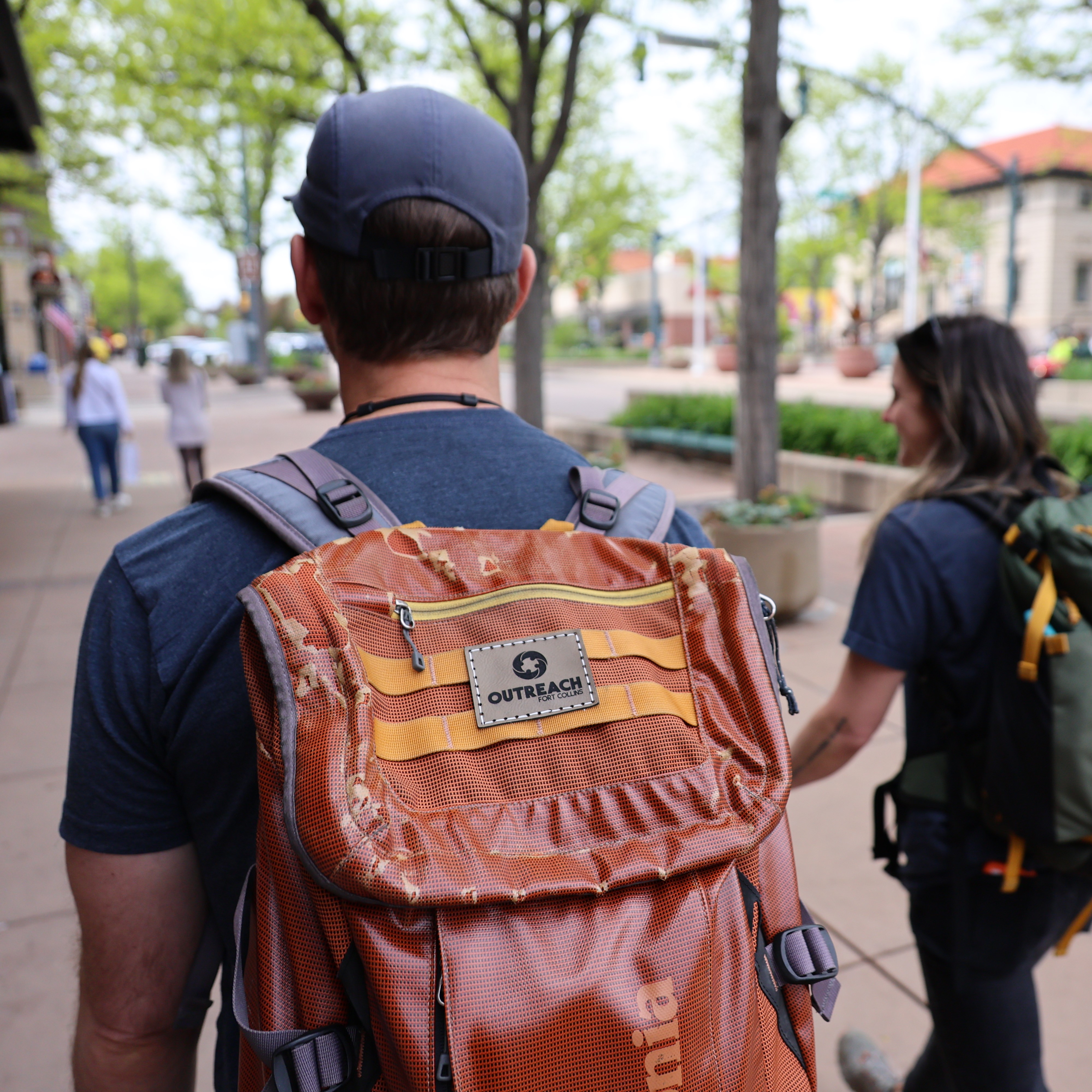 Staff of Outreach Fort Collins walking the the community.